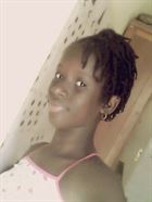 Kadiatou a woman of 26 years old living at Conakry looking for some men and some women